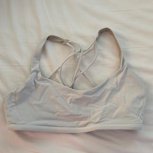 lululemon White Sports Bra size 8